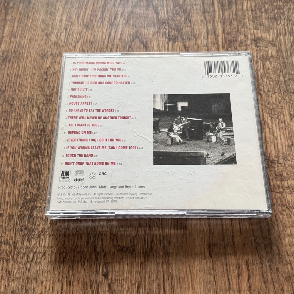 Bryan Adams | Waking up the Neighbors | Vintage CD - Picture 3 of 3